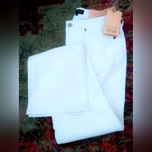 NYDJ Bootcut White Jean
